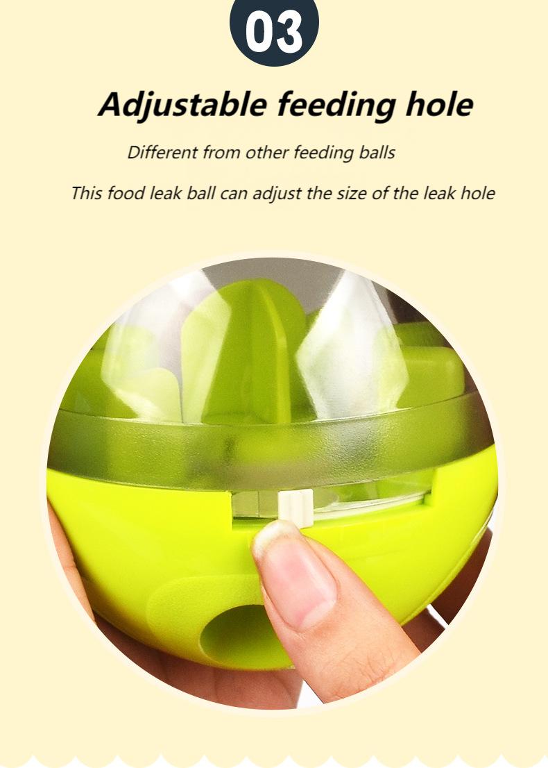 Interactive Pet Treat Dispensing Ball – Wobble Toy for Dogs & Cats, Slow Feeder and Training Game