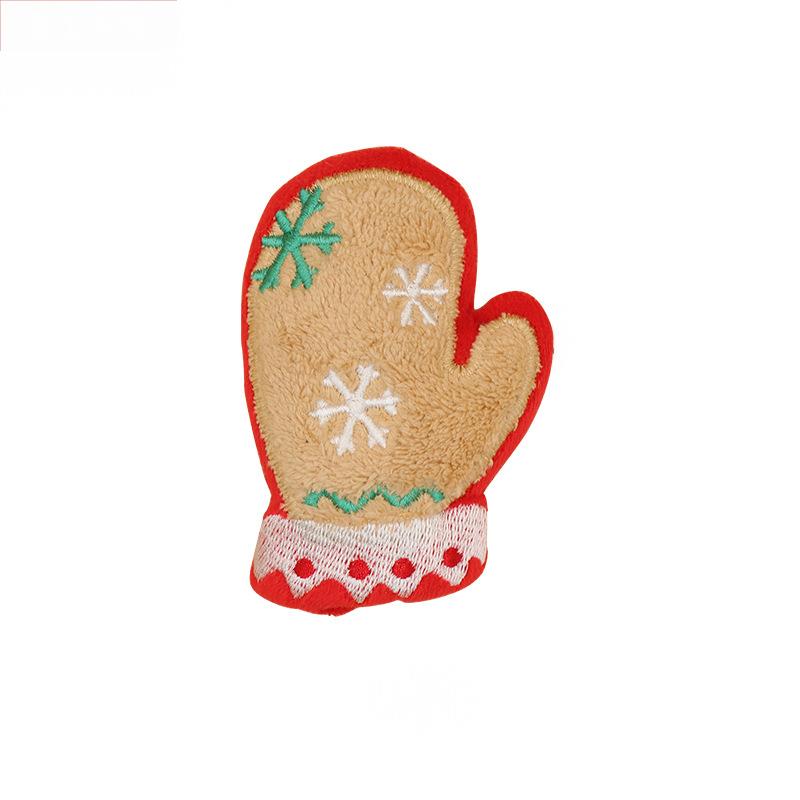Christmas Plush Cat Toy – Catnip-Filled, Cute Design for Play & Chewing