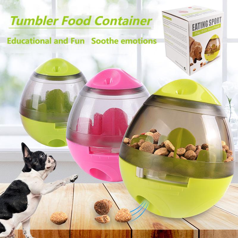 Interactive Pet Treat Dispensing Ball – Wobble Toy for Dogs & Cats, Slow Feeder and Training Game