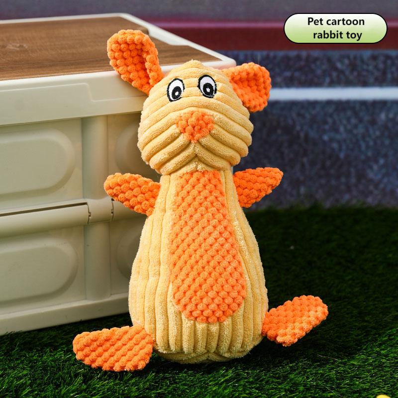 Soft Plush Dog Toy for Chewing & Playing – Adorable Animal Design, Interactive Pet Toy