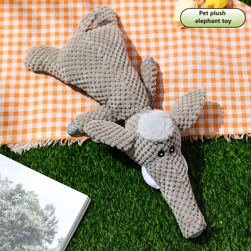 Soft Plush Dog Toy for Chewing & Playing – Adorable Animal Design, Interactive Pet Toy