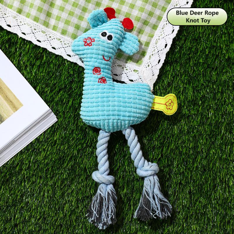 Soft Plush Dog Toy for Chewing & Playing – Adorable Animal Design, Interactive Pet Toy