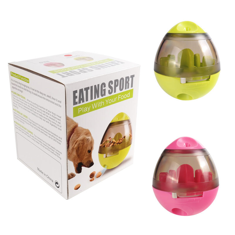 Interactive Pet Treat Dispensing Ball – Wobble Toy for Dogs & Cats, Slow Feeder and Training Game