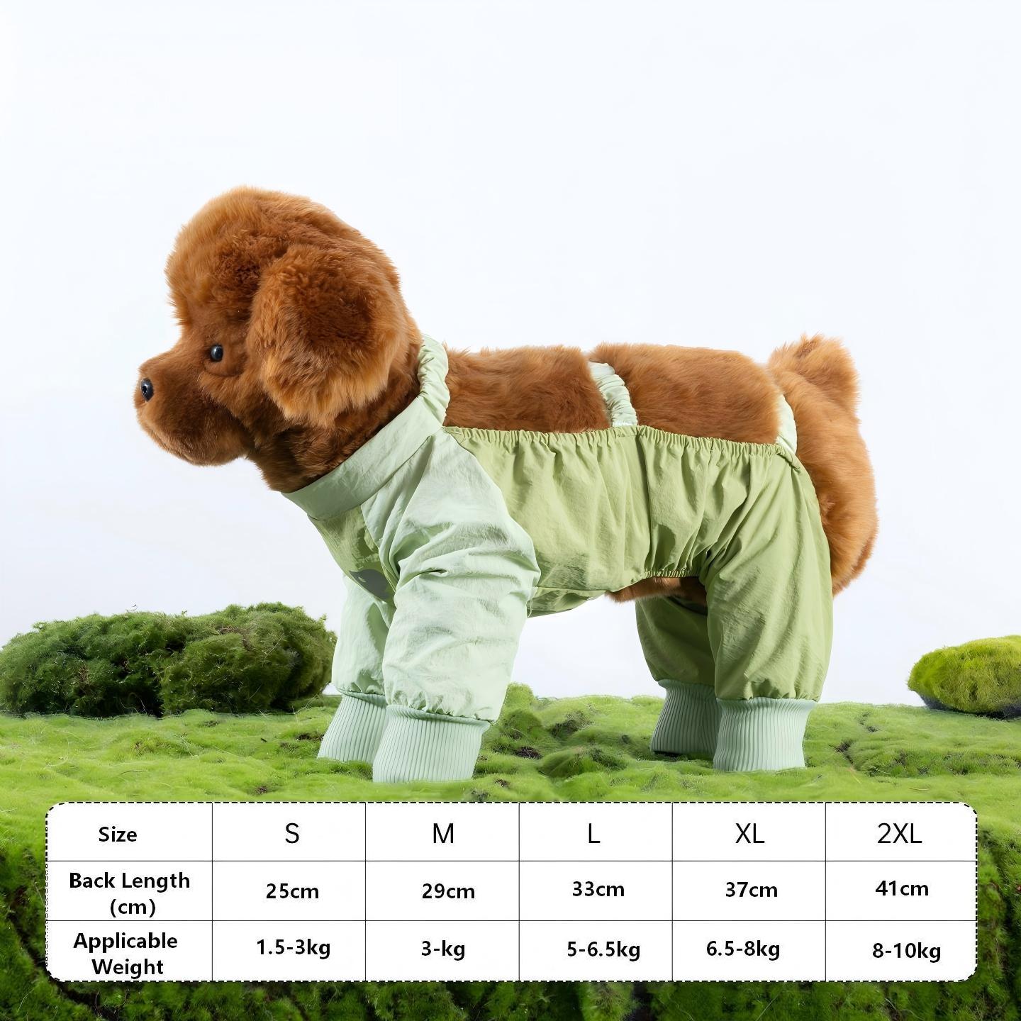 High Elasticity Dog Dust Protection Jacket – Waterproof, Dirt-Resistant, and Bug-Proof for Outdoor Adventures
