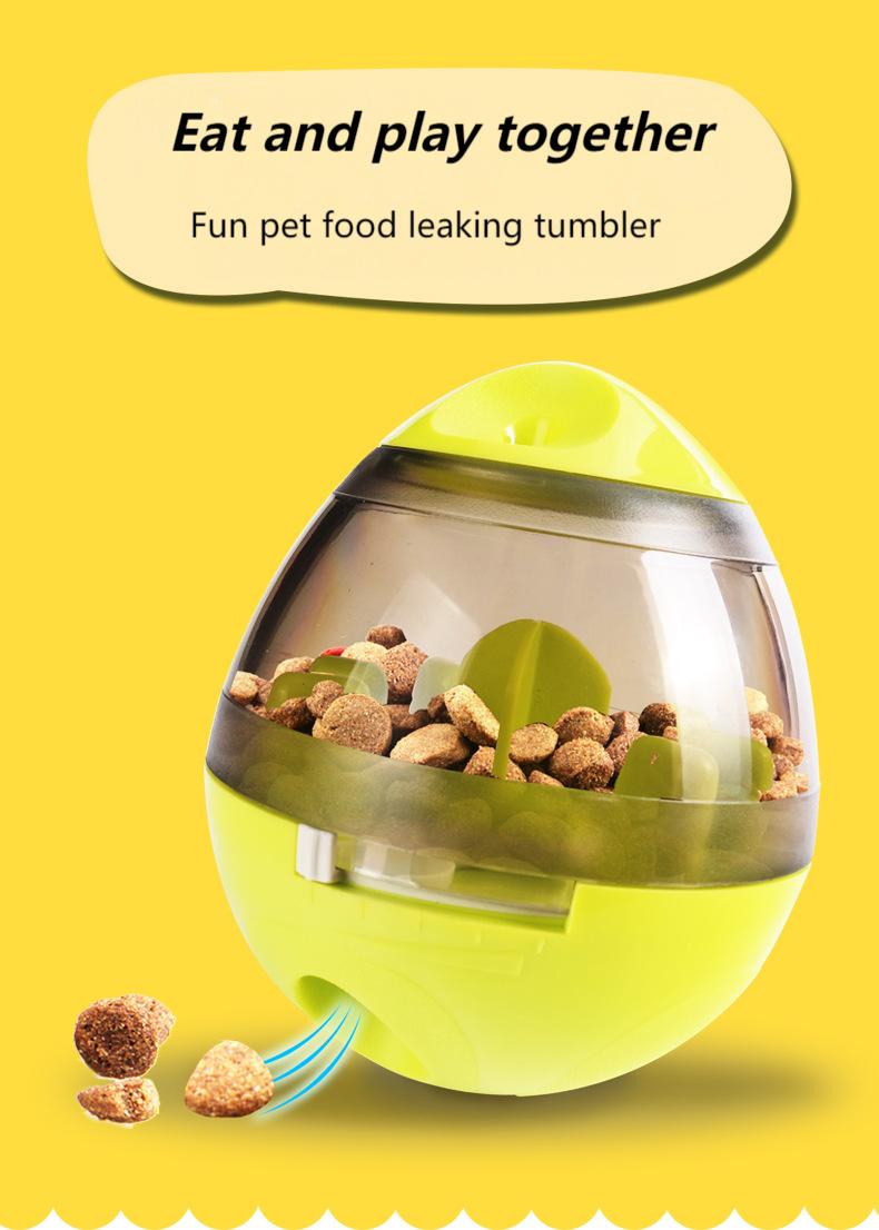 Interactive Pet Treat Dispensing Ball – Wobble Toy for Dogs & Cats, Slow Feeder and Training Game