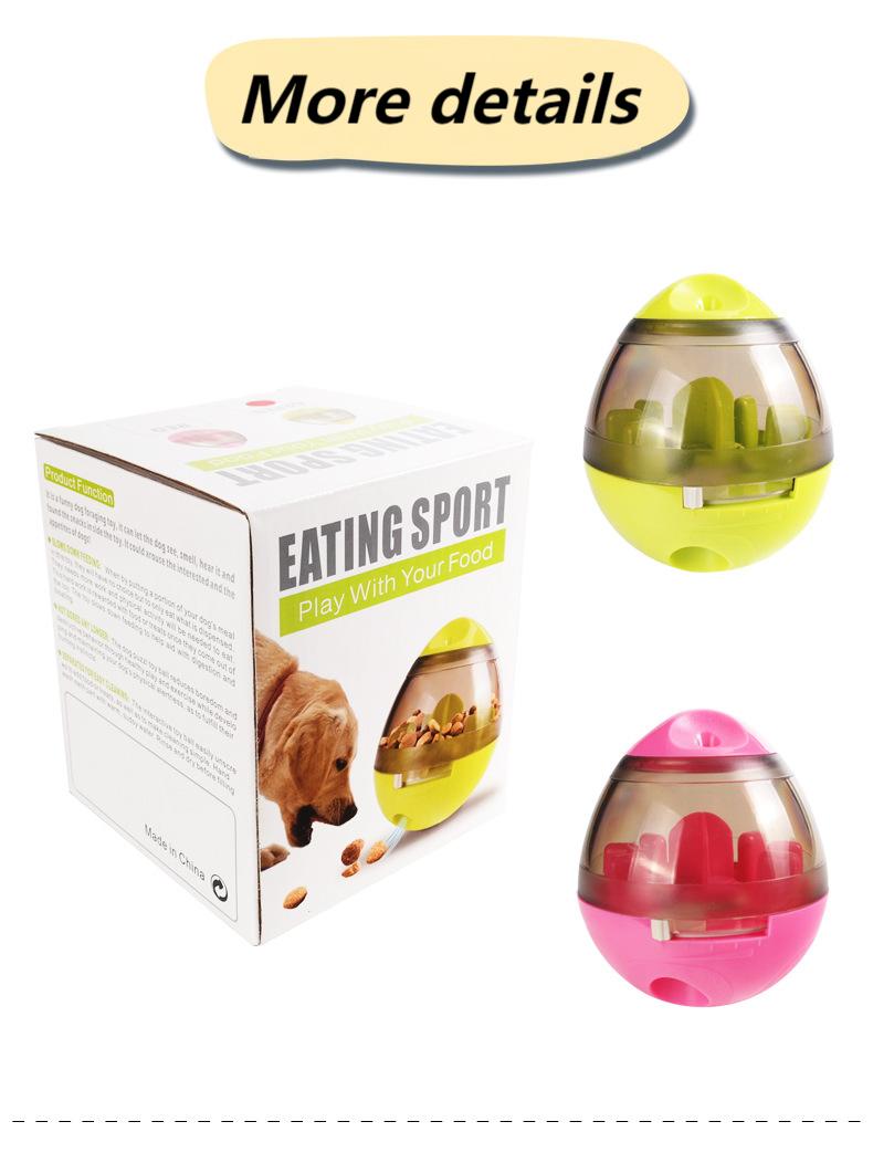 Interactive Pet Treat Dispensing Ball – Wobble Toy for Dogs & Cats, Slow Feeder and Training Game