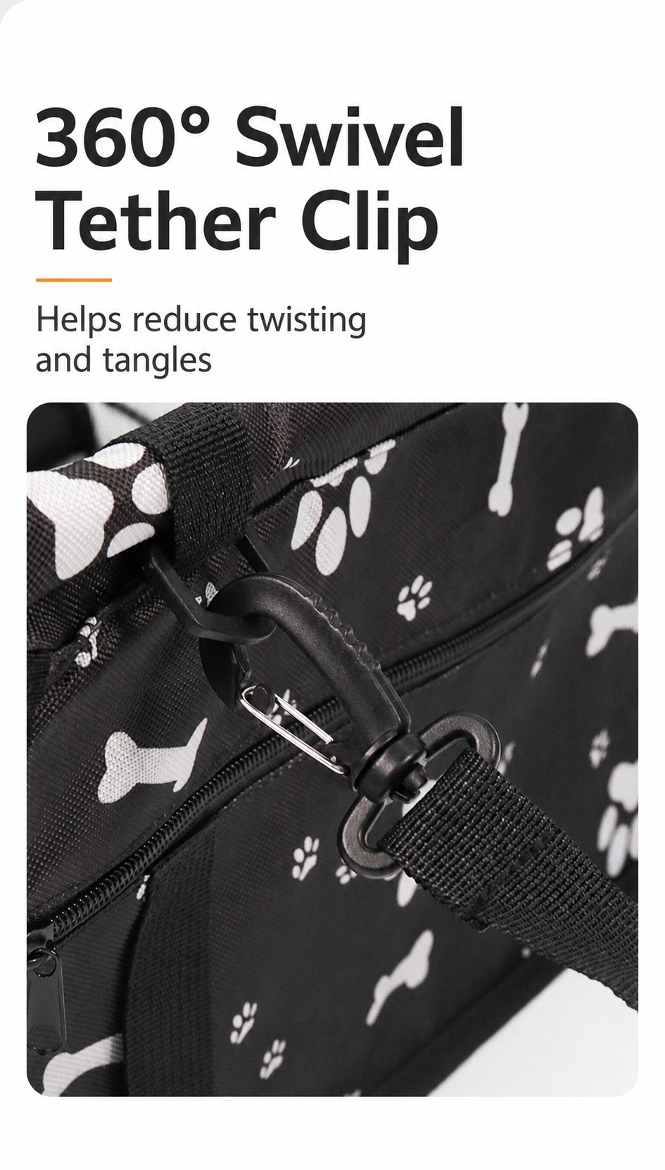 AuriPaw Foldable Pet Travel Carrier – Breathable Portable Cat & Small Dog Car Bag