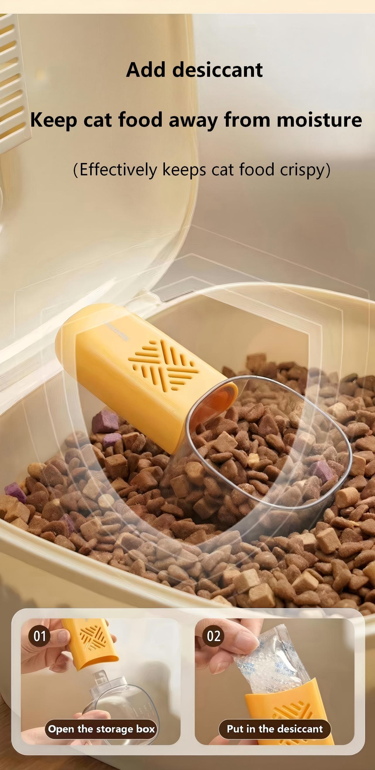 Creative Pet Food Scoop with Measuring Scale – For Cat Food, Dog Food & Daily Feeding