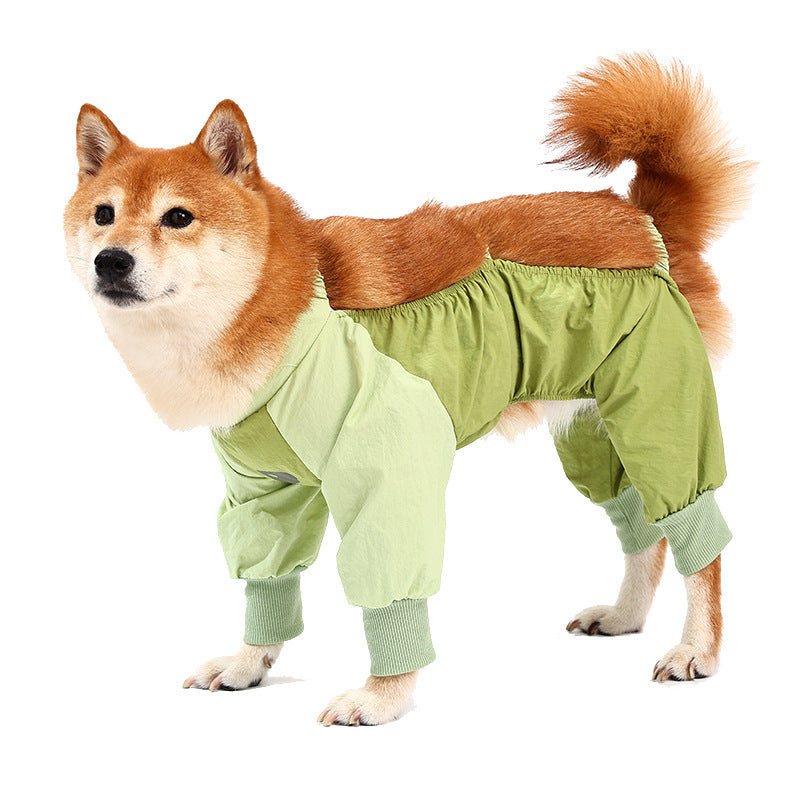 High Elasticity Dog Dust Protection Jacket – Waterproof, Dirt-Resistant, and Bug-Proof for Outdoor Adventures