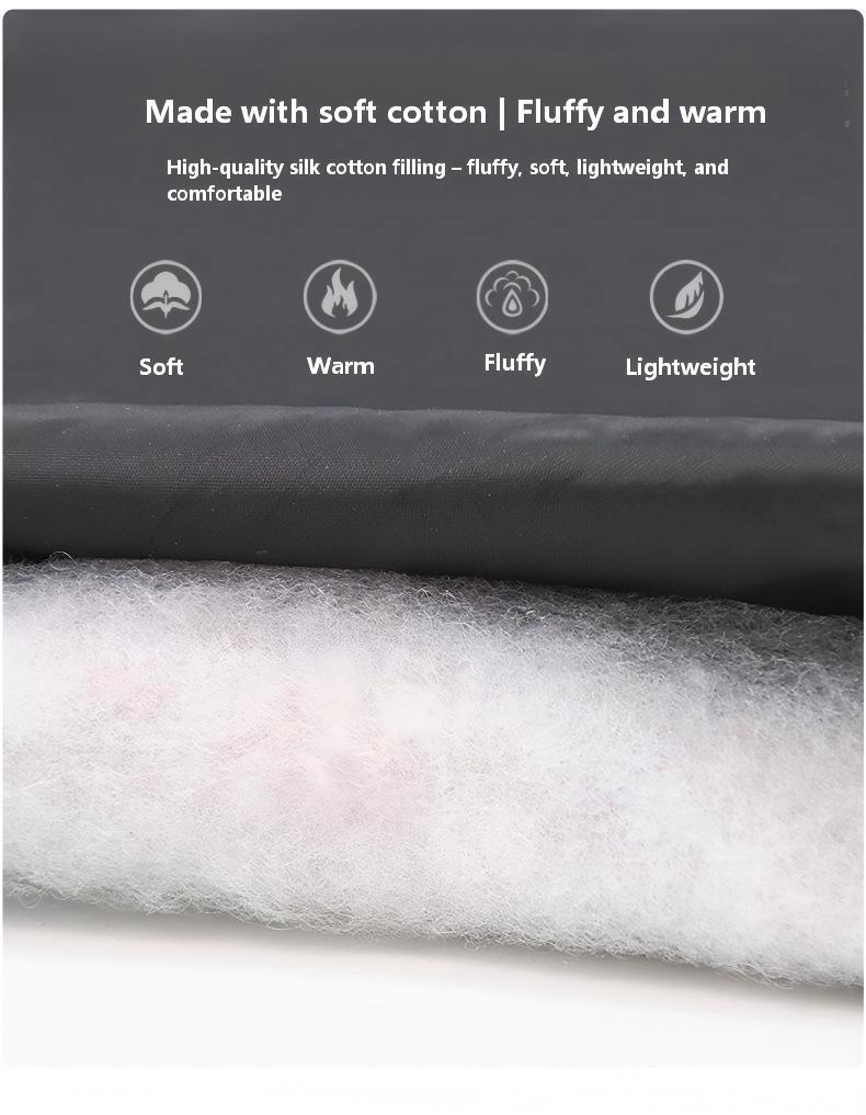 AuriPaw Thick Winter Dog Jumpsuit – Waterproof & Reflective Four-Leg Cotton Pet Jacket, Warm Full-Body Coat for Cold Weather