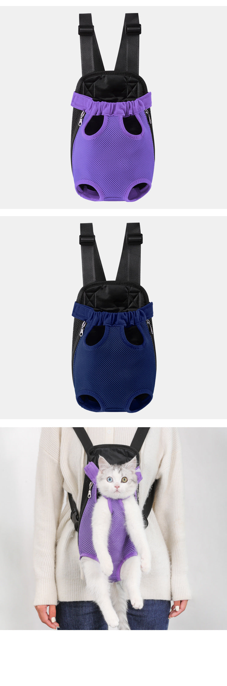 Pet Travel Carrier Backpack – Lightweight, Breathable Dog Backpack for Hiking & Trips