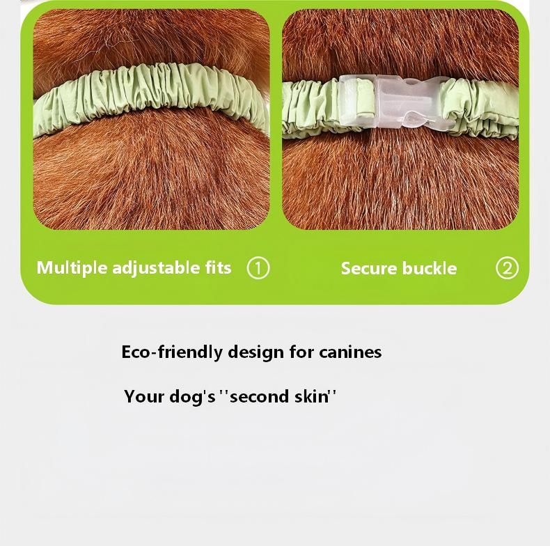 High Elasticity Dog Dust Protection Jacket – Waterproof, Dirt-Resistant, and Bug-Proof for Outdoor Adventures
