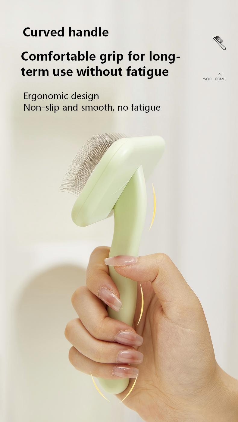 Cat & Dog Grooming Comb – Needle Brush for Smooth Fur & Relaxing Massage