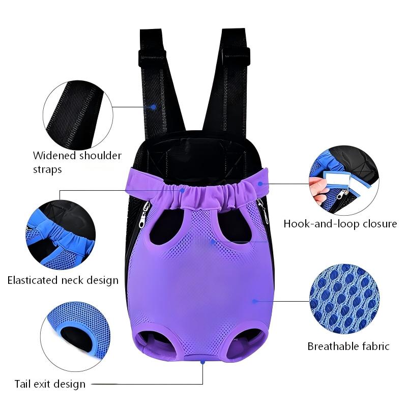 Pet Travel Carrier Backpack – Lightweight, Breathable Dog Backpack for Hiking & Trips