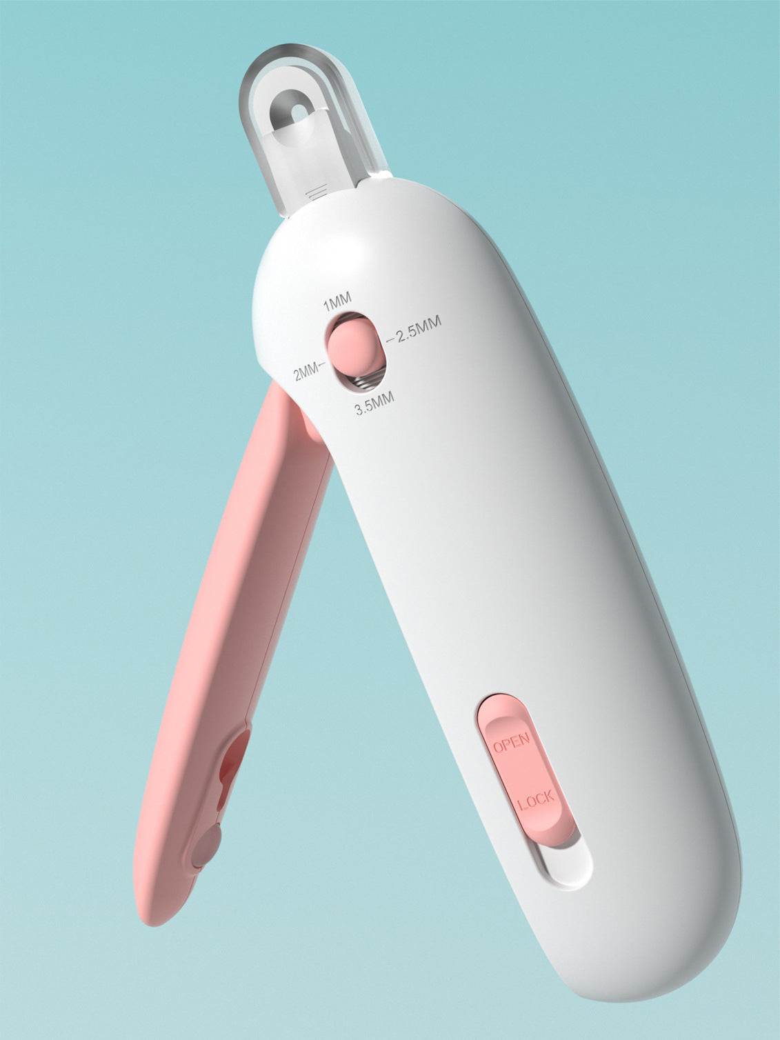 Adjustable Pet Nail Clipper – Cat, Rabbit & Dog Nail Cutter with Round Hole Design – Ideal for Beginners