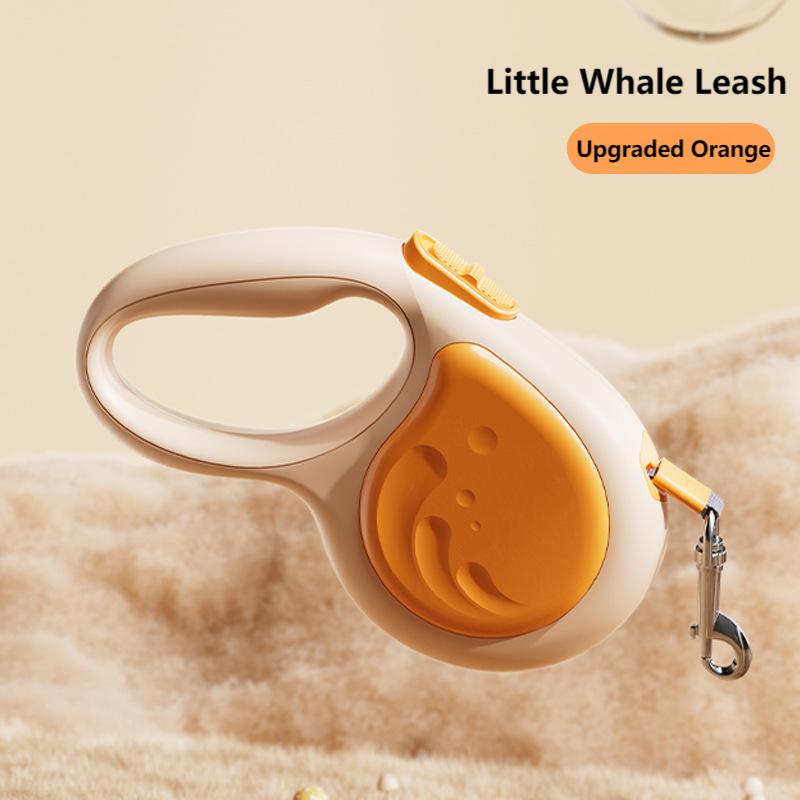 Retractable Dog Leash, Strong No-Tangle Automatic Pet Lead with Shock-Absorbing Control for Medium & Large Dogs