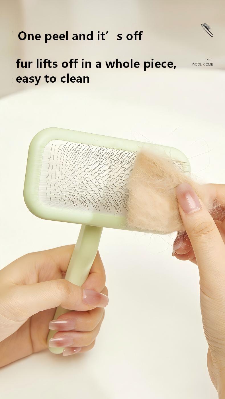 Cat & Dog Grooming Comb – Needle Brush for Smooth Fur & Relaxing Massage