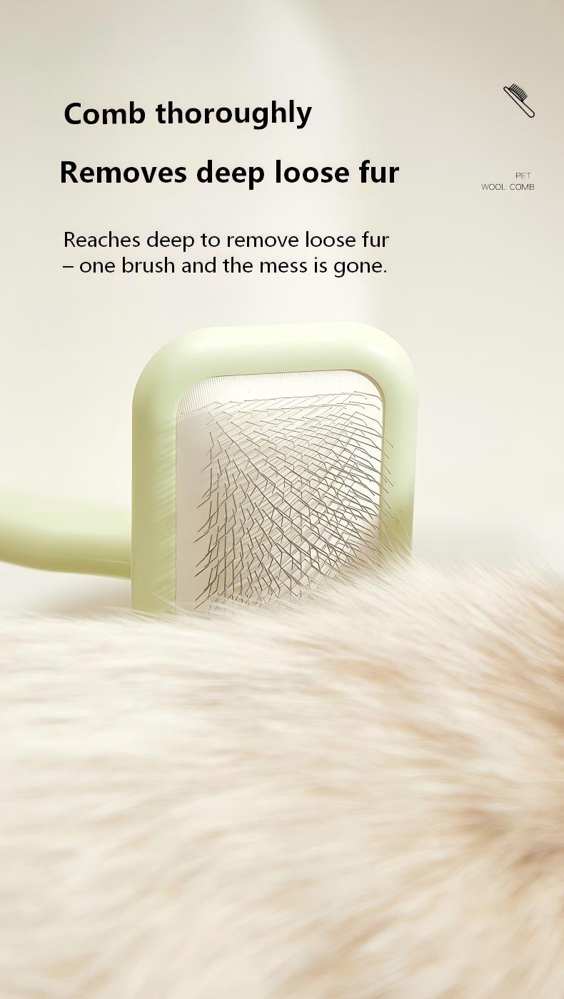 Cat & Dog Grooming Comb – Needle Brush for Smooth Fur & Relaxing Massage
