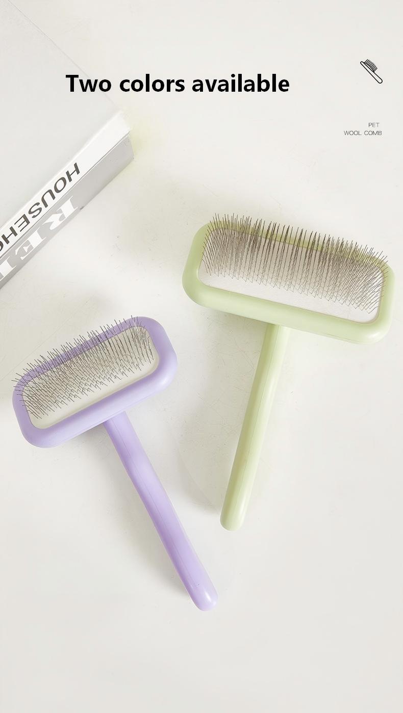 Cat & Dog Grooming Comb – Needle Brush for Smooth Fur & Relaxing Massage