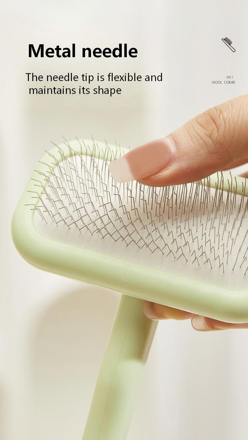 Cat & Dog Grooming Comb – Needle Brush for Smooth Fur & Relaxing Massage