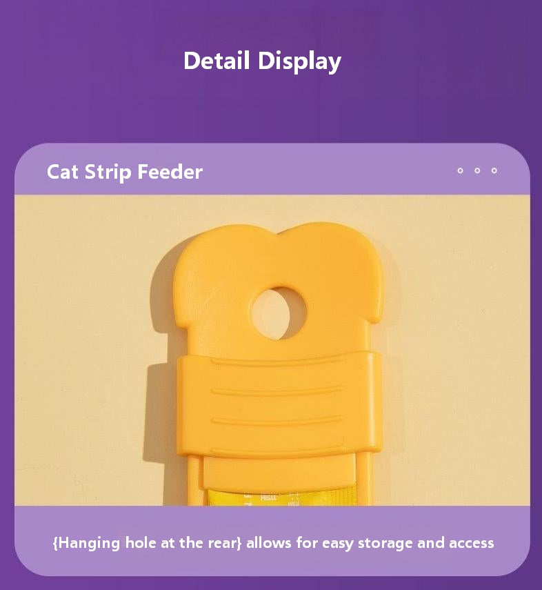 Cat Treat Paste Feeder Spoon – Squeeze Snack Dispenser for Cats