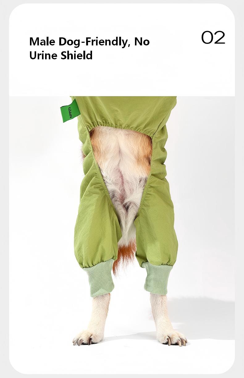 High Elasticity Dog Dust Protection Jacket – Waterproof, Dirt-Resistant, and Bug-Proof for Outdoor Adventures