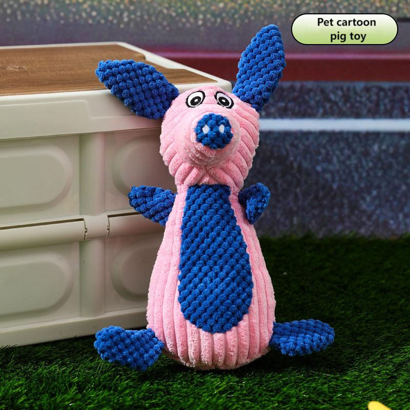 Soft Plush Dog Toy for Chewing & Playing – Adorable Animal Design, Interactive Pet Toy