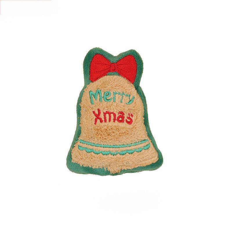 Christmas Plush Cat Toy – Catnip-Filled, Cute Design for Play & Chewing