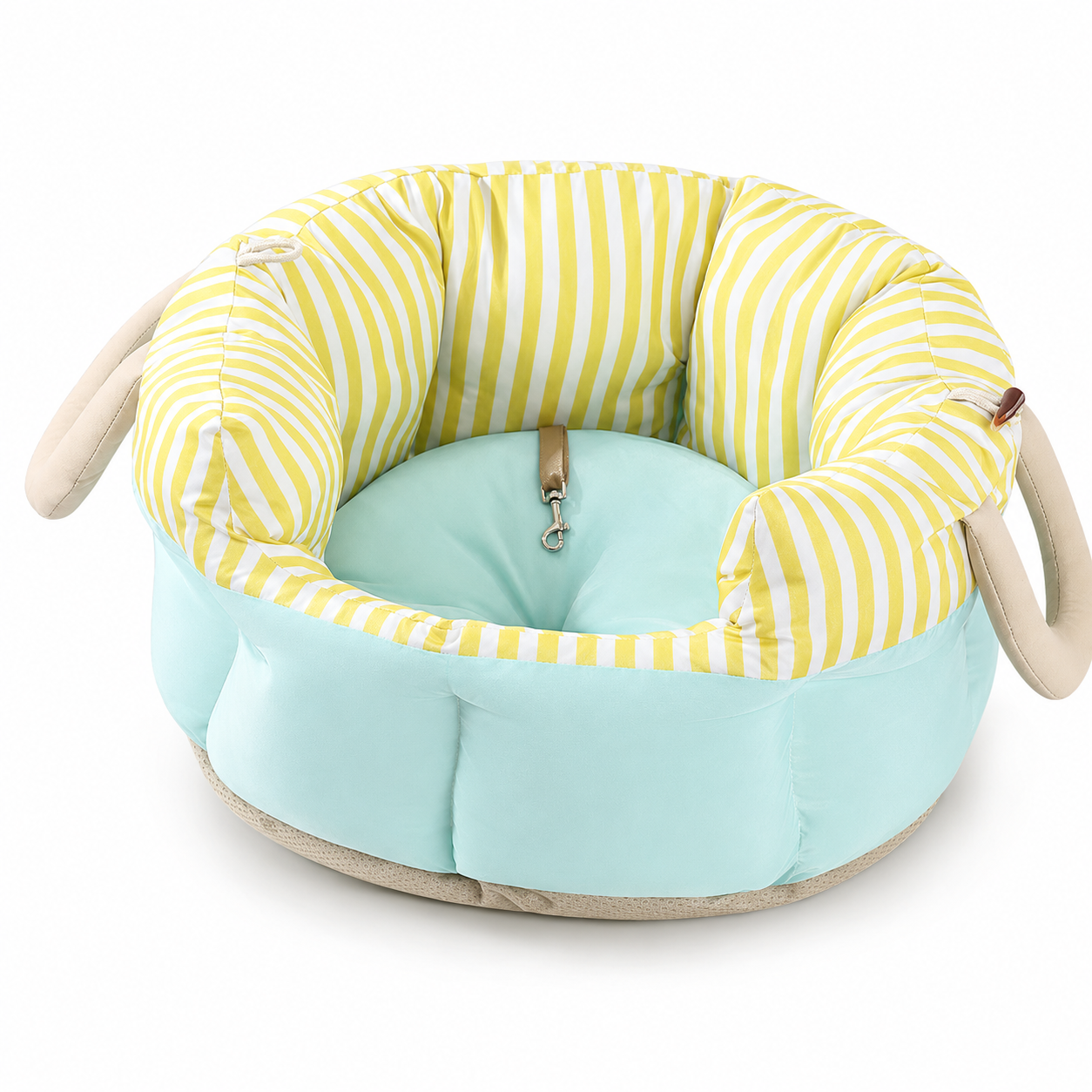 AuriPaw Portable Dog Car Seat & Travel Bed – Washable Pet Sofa Bed for Small Dogs & Cats