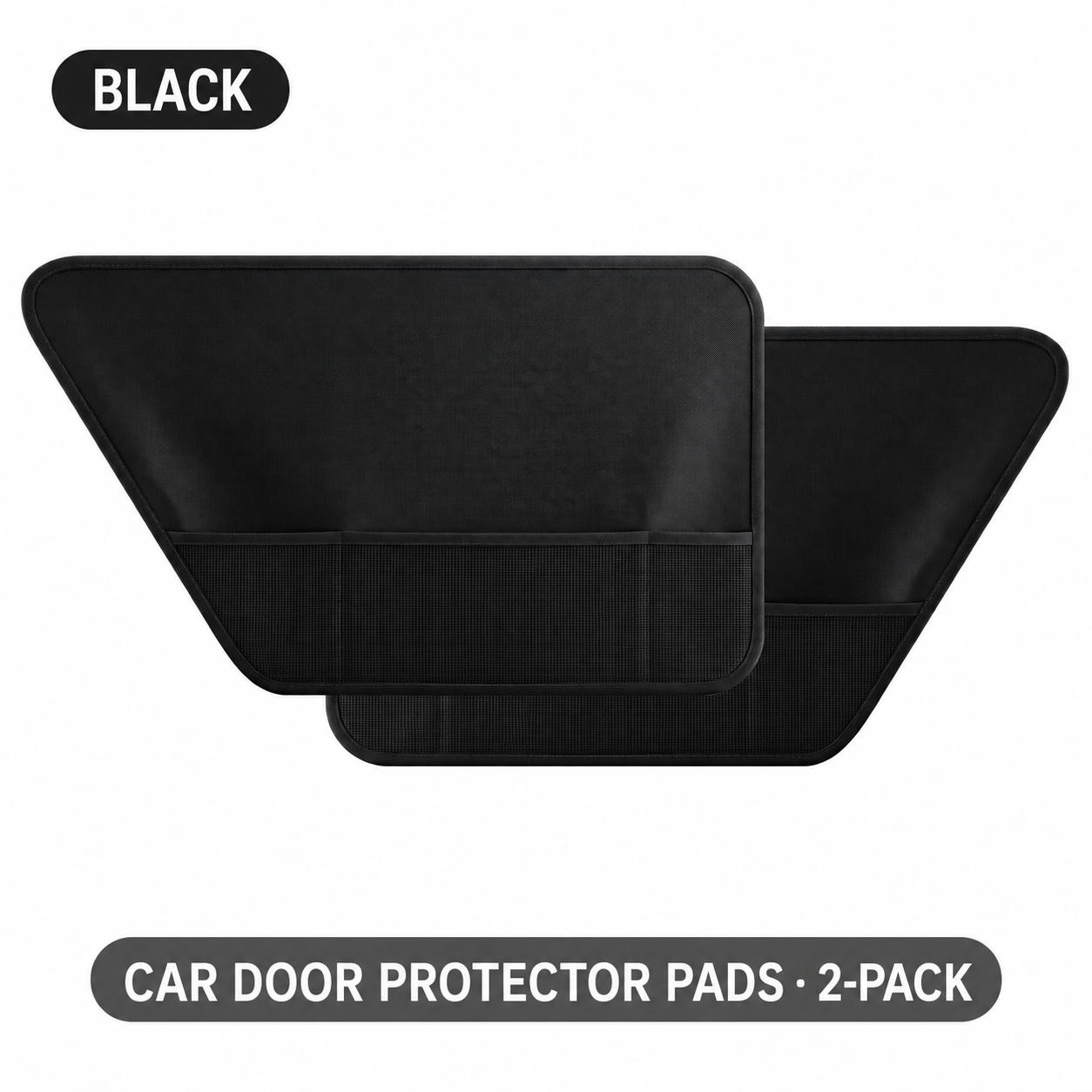AuriPaw Car Door Protector Set for Dogs – Waterproof Oxford Fabric Pet Scratch Guard with Storage Pocket