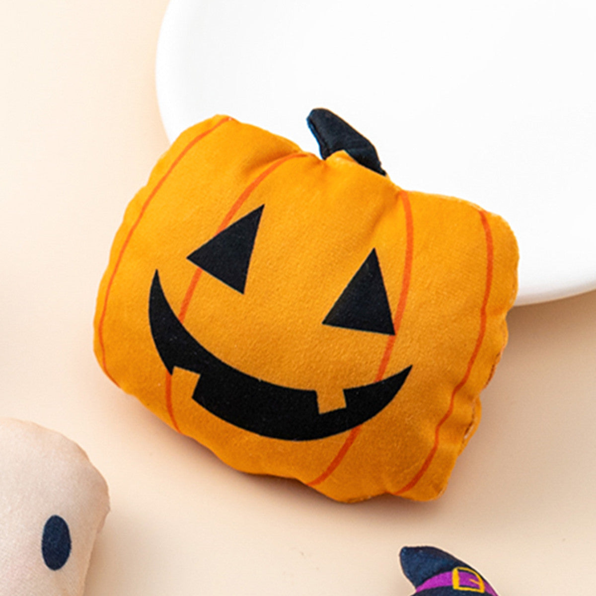 Halloween Cat Toys Set of 6 with Catnip – Interactive Self-Play & Entertaining Toys for Cats