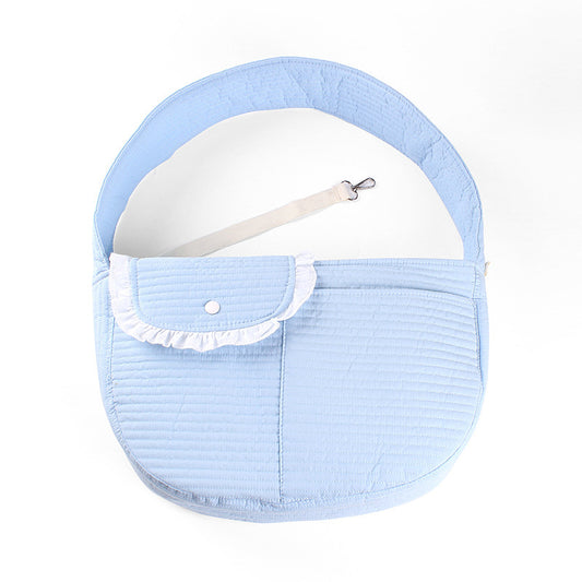 Large Canvas Pet Bag – Portable Handheld/Crossbody Travel Bag for Cats and Small Dogs Spacious and lightweight, this bag is comfortable and portable, making it the perfect travel companion for your pet.