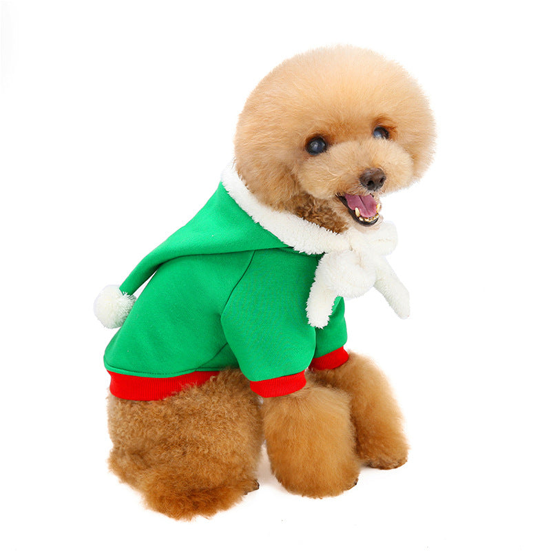 Halloween Pet Costume Hoodie – Soft & Warm Autumn/Winter Sweatshir