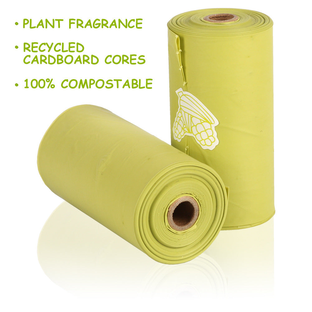 Cornstarch-Based Biodegradable Dog Poop Bags – Eco-Friendly, Strong Pet Waste Bags for Dogs