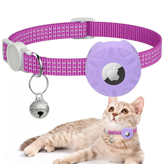 Pet Collar for Apple AirTag – Anti-Lost Tracker & GPS Locator for Dogs & Cats | Secure & Adjustable
