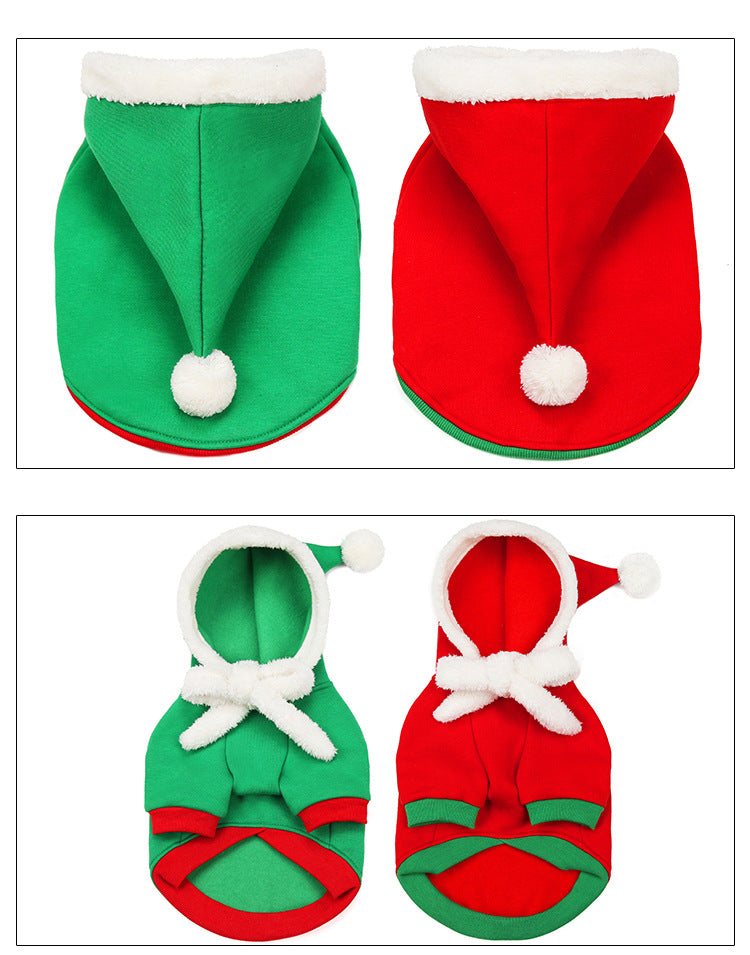 Halloween Pet Costume Hoodie – Soft & Warm Autumn/Winter Sweatshir