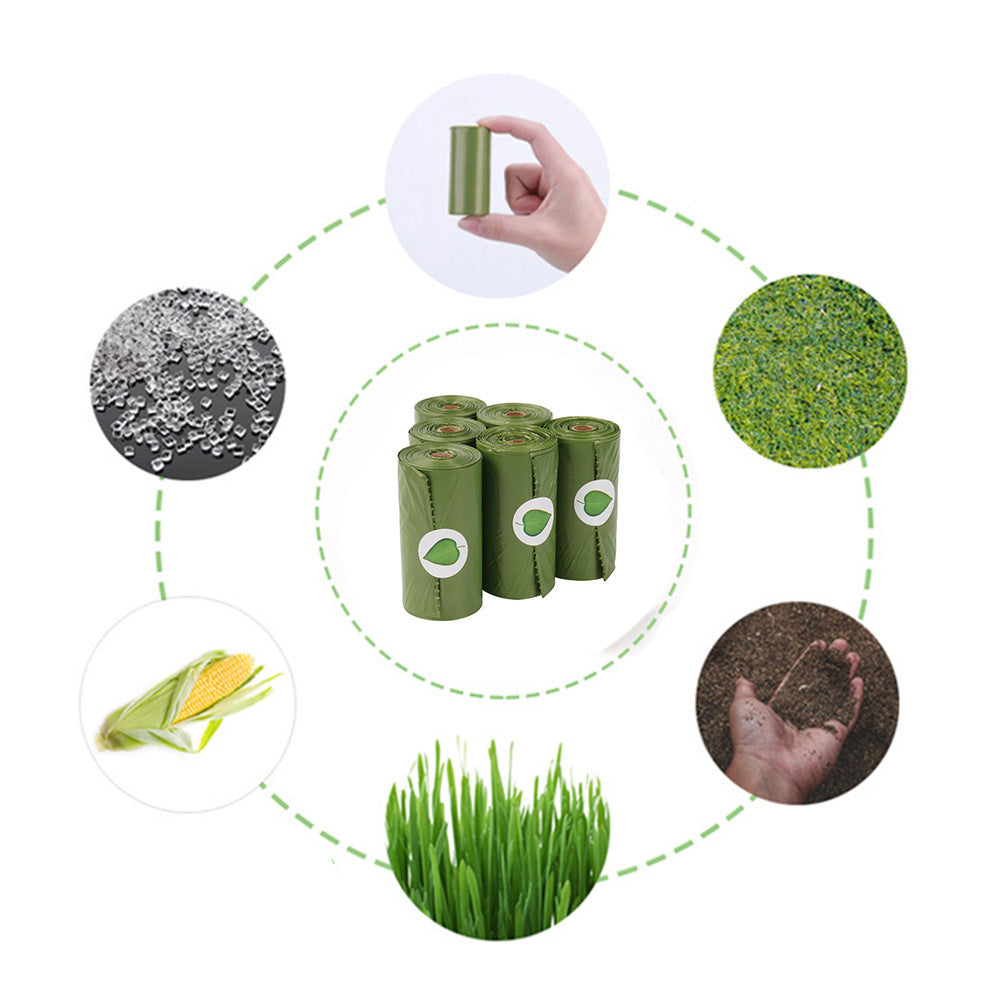 Biodegradable Dog Poop Bags with EPI – Eco-Friendly, Leak-Proof Pet Waste Bags for Dogs & Cats