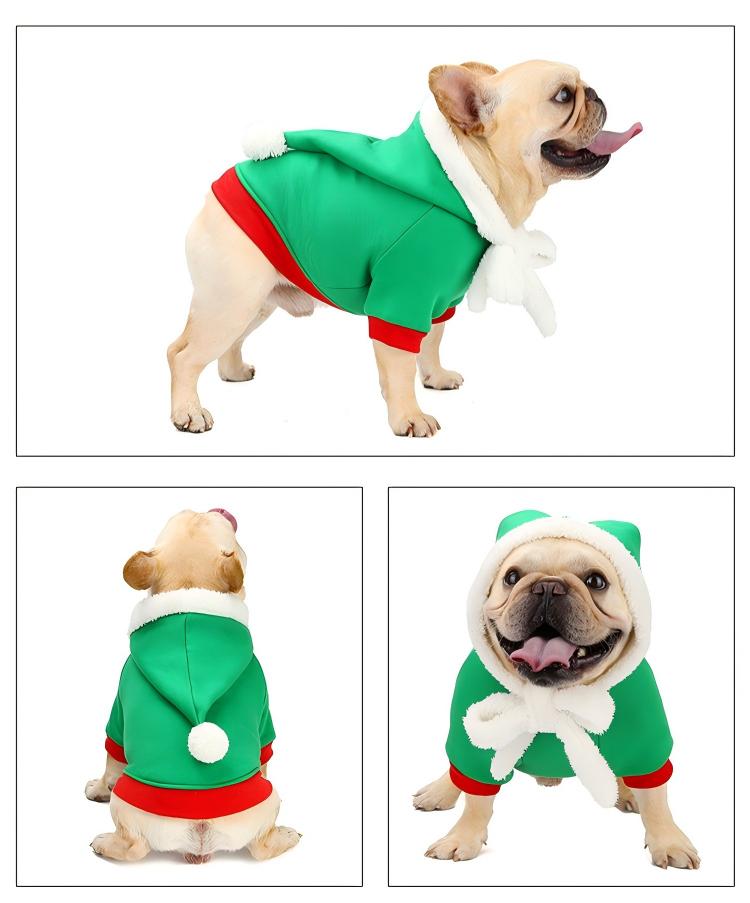 Halloween Pet Costume Hoodie – Soft & Warm Autumn/Winter Sweatshir