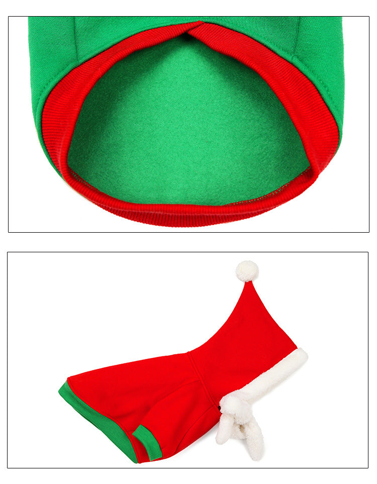 Halloween Pet Costume Hoodie – Soft & Warm Autumn/Winter Sweatshir