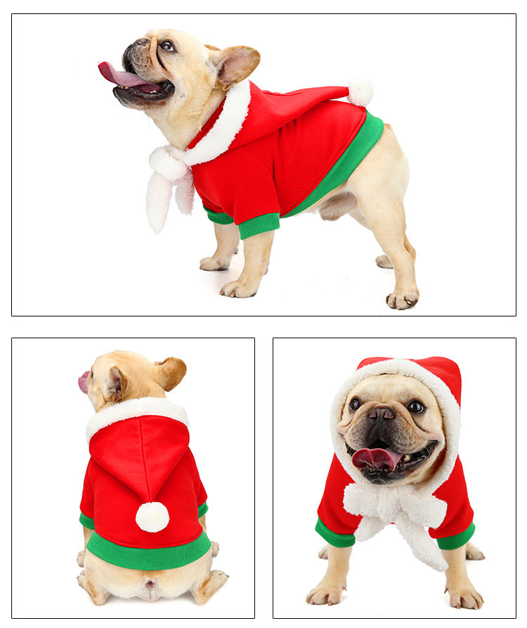Halloween Pet Costume Hoodie – Soft & Warm Autumn/Winter Sweatshir