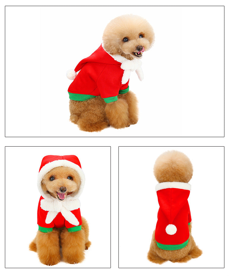 Halloween Pet Costume Hoodie – Soft & Warm Autumn/Winter Sweatshir