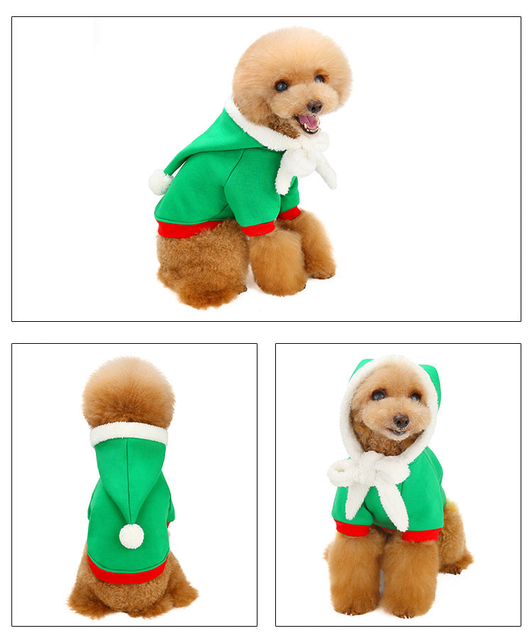 Halloween Pet Costume Hoodie – Soft & Warm Autumn/Winter Sweatshir