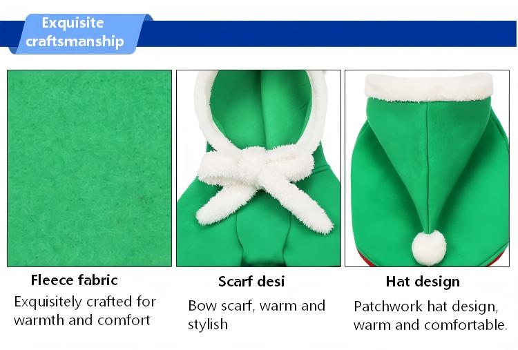 Halloween Pet Costume Hoodie – Soft & Warm Autumn/Winter Sweatshir