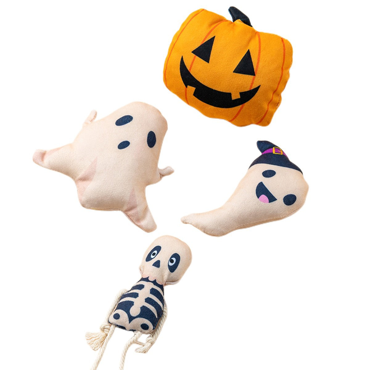 Halloween Cat Toys Set of 6 with Catnip – Interactive Self-Play & Entertaining Toys for Cats